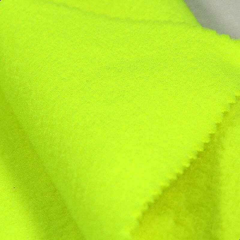 Fleece Fabric Manufacturer - Polyester Check Jacquard with Reflective Feature