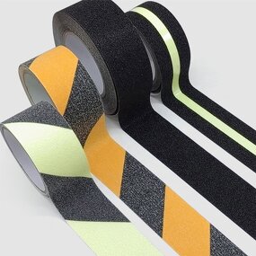 Warning Tape Manufacturer - Customizable Anti-Slip PVC PET for Stairs