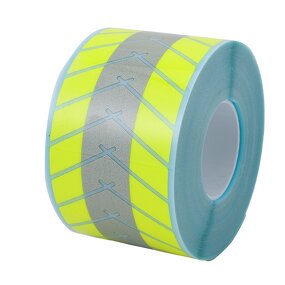 Reflective Tape Manufacturer - HighViz Silver Segmented HTV Printable