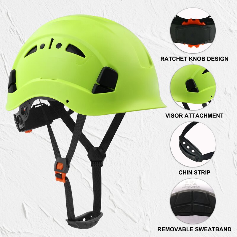 Safety Helmet Manufacturer - Premium ANSI Z89.1 Lightweight ABS Secure Fit