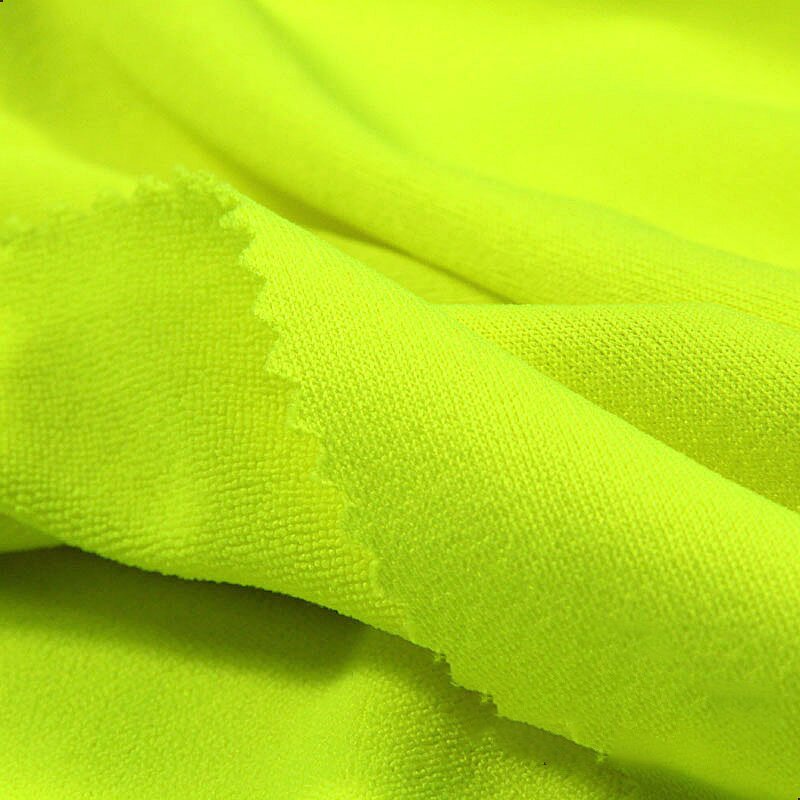 Fleece Fabric Manufacturer - Polyester Check Jacquard with Reflective Feature