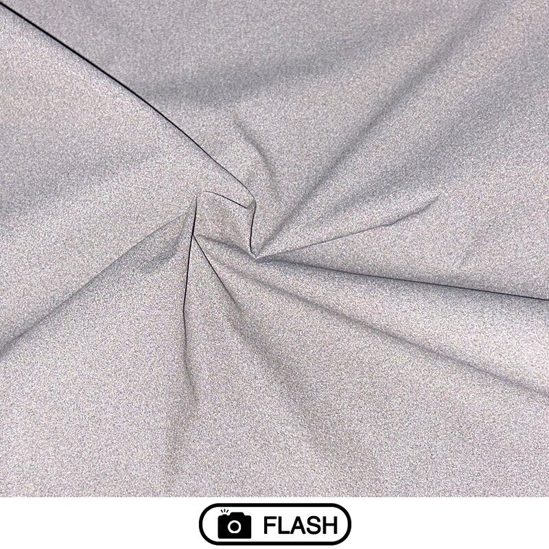 Hi Vis Textile Manufacturer - Silver Reflective Water-Resistant for Sportswear