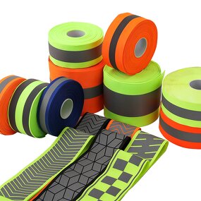 Reflective Ribbon Manufacturer - EN ISO20471 Certified Flame Retardant Oxford
