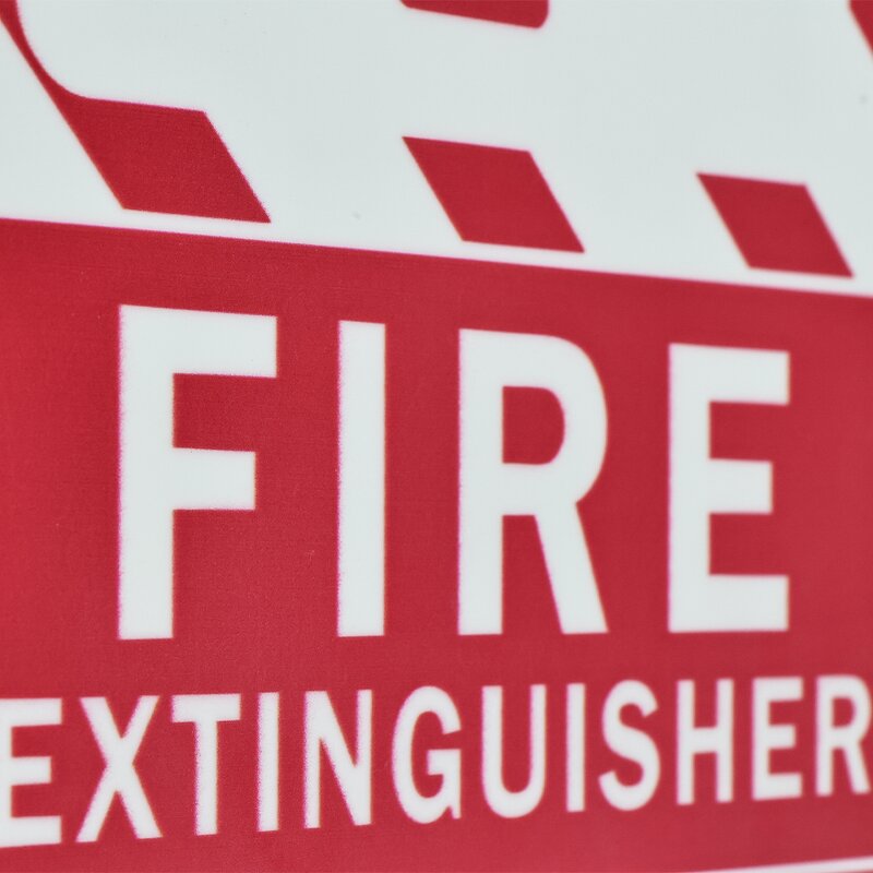 Fire Exit Sign Manufacturer - 3-Way Glow in the Dark PVC with 3M Adhesive