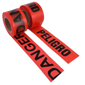 Caution Tape Manufacturer - Yellow & Black PE for Hazardous Areas