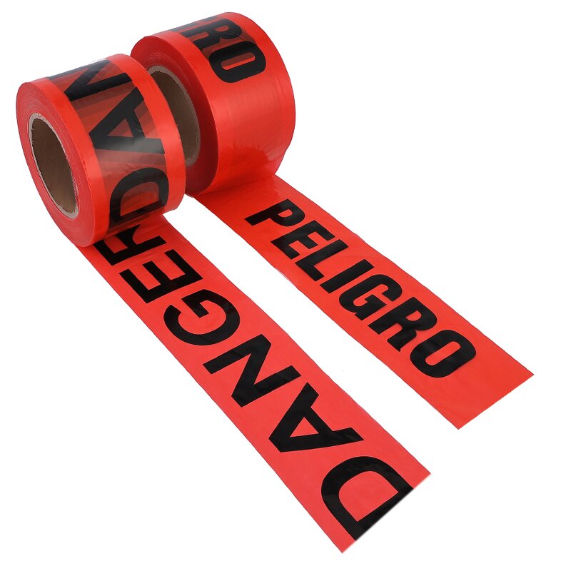 Caution Tape Manufacturer - Yellow & Black PE for Hazardous Areas