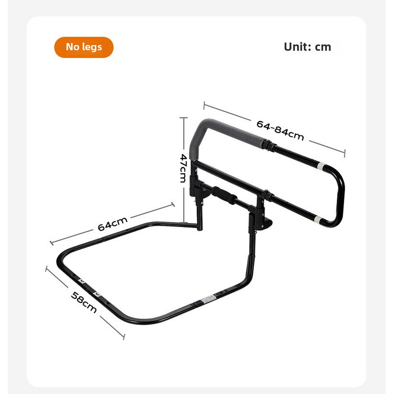 Bed Rail Manufacturer - Senior Assist Collapsible Bracket with Light