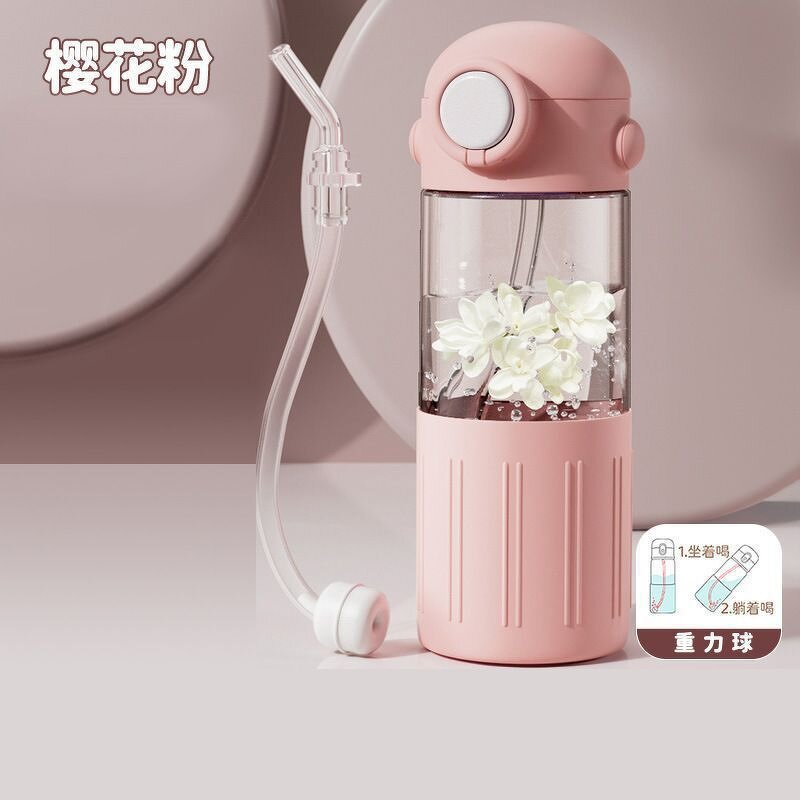 Smart Water Cup Manufacturer - Portable Warm with Gravity Ball Straw