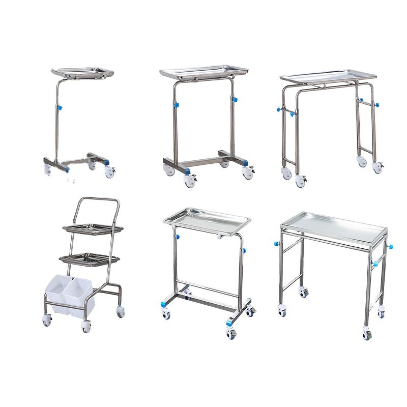 Surgical Cart Manufacturer - Stainless Steel with Three Drawers