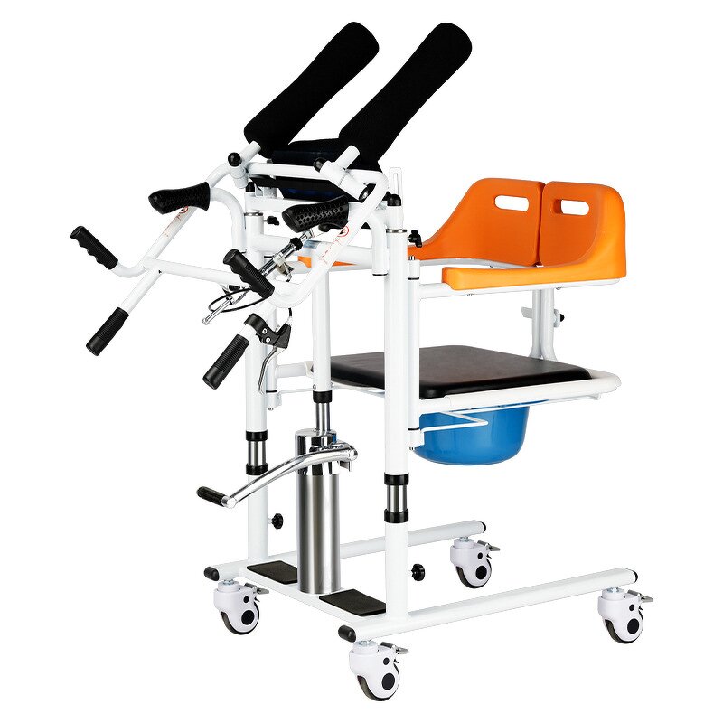 Patient Transfer Chair Manufacturer - Manual Lifting with Commode