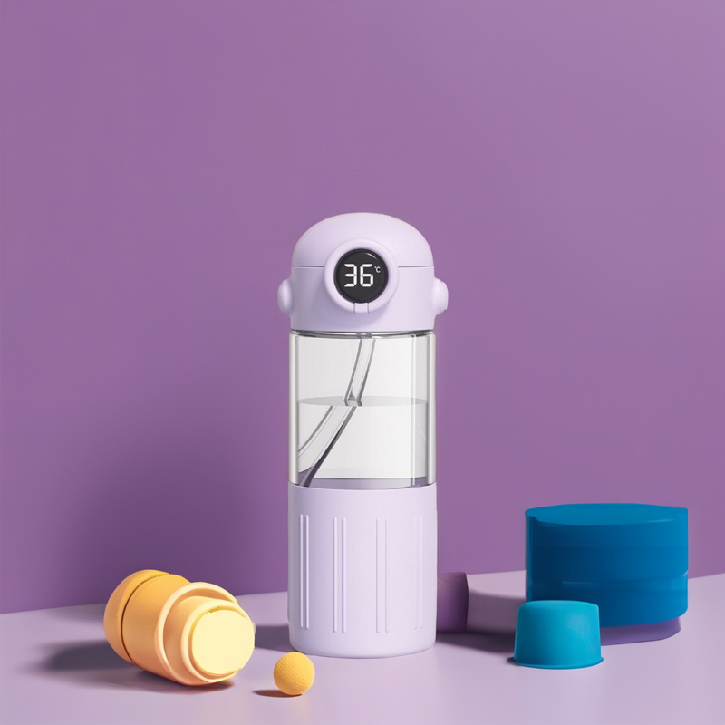 Smart Water Cup Manufacturer - Portable Warm with Gravity Ball Straw