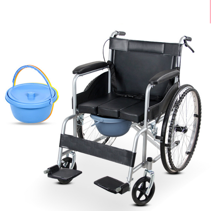 Wheelchair Manufacturer - Folding Portable Manual Steel Frame