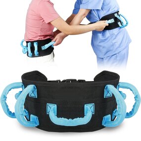 Gait Belt Manufacturer - Safety Patient Leg Loop Vinyl Therapy Strap