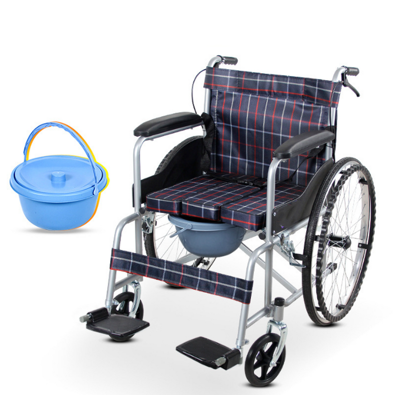 Wheelchair Manufacturer - Folding Portable Manual Steel Frame