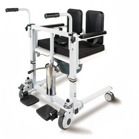 Patient Lift Manufacturer - Hydraulic Transfer Wheelchair Nursing Commode