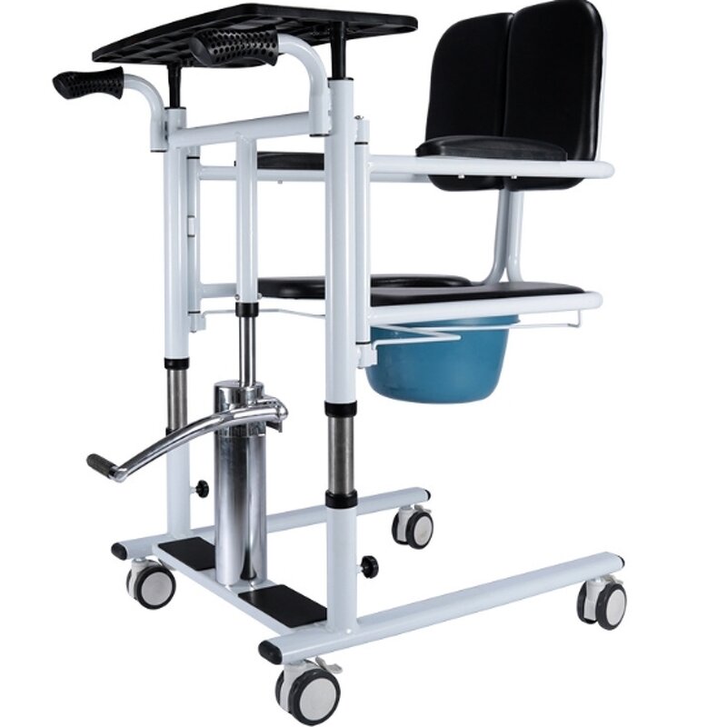 Patient Transfer Chair Manufacturer - Manual Lifting with Commode