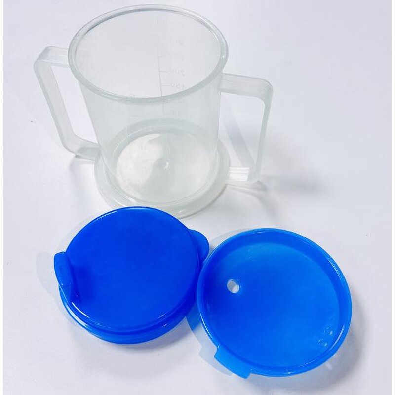 Water Cup Manufacturer - Dual Handle for Spilling Prevention