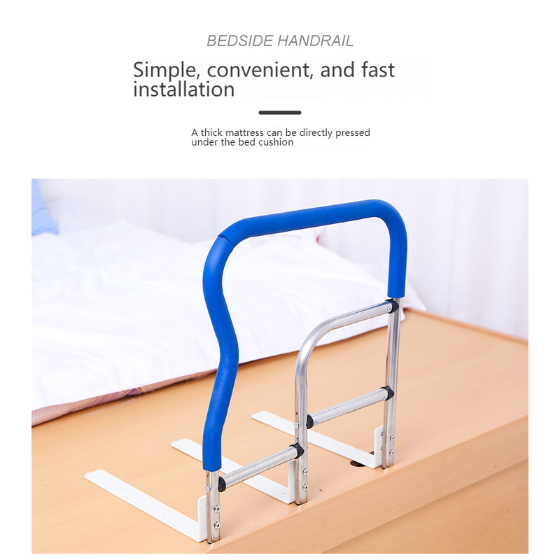 Bed Rail Manufacturer - 80-Inch Long Metal Compact for Home Care