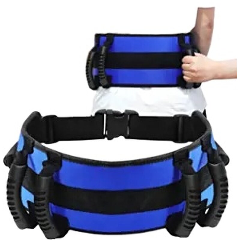 Gait Belt Manufacturer - Vinyl Custom Seniors Walking Assistance