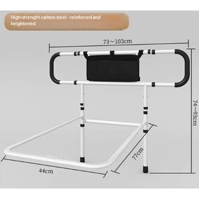 Bed Rail Manufacturer - Collapsible 6 Bars Stainless Steel Foldable