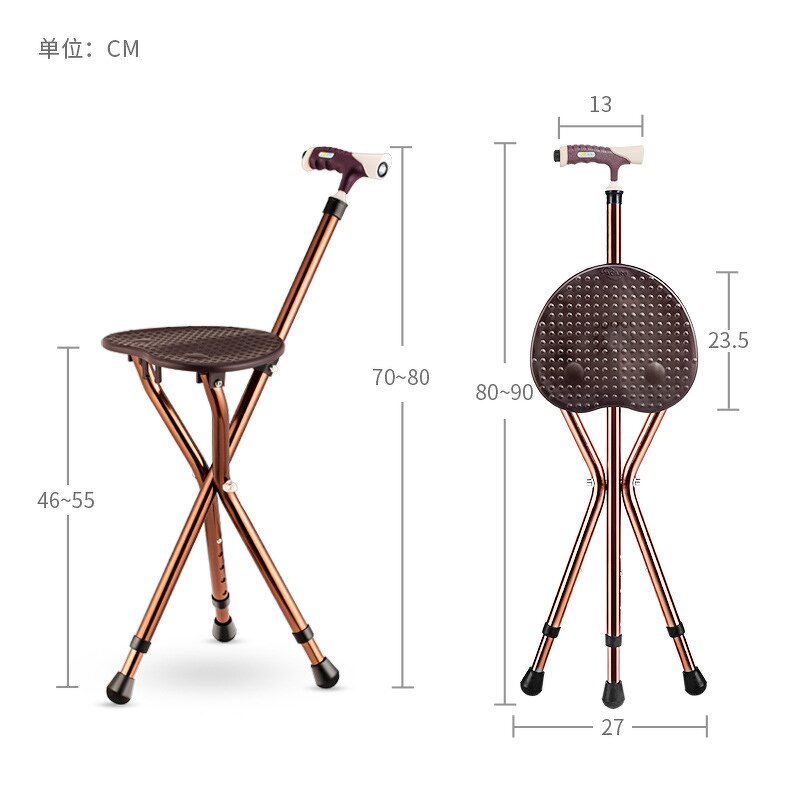 Rollator Manufacturer - Senior Lightweight with Seat Four-wheeled