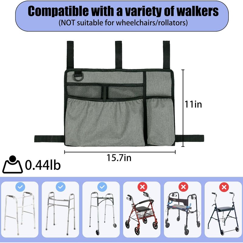 Hanging Bag Manufacturer - Direct Access Organizer for Wheelchair Armrest