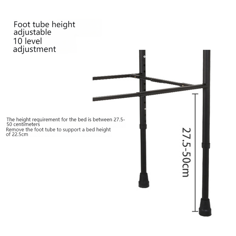 Bed Rail Manufacturer - Safety Barrier Collapsible Bracket with Light