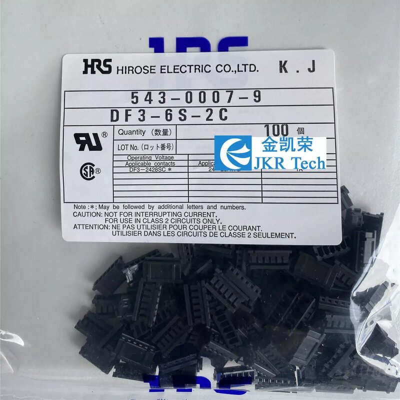 Plug Housing - Manufacturer DF3-6S-2C HRS HIROSE Female Male Original