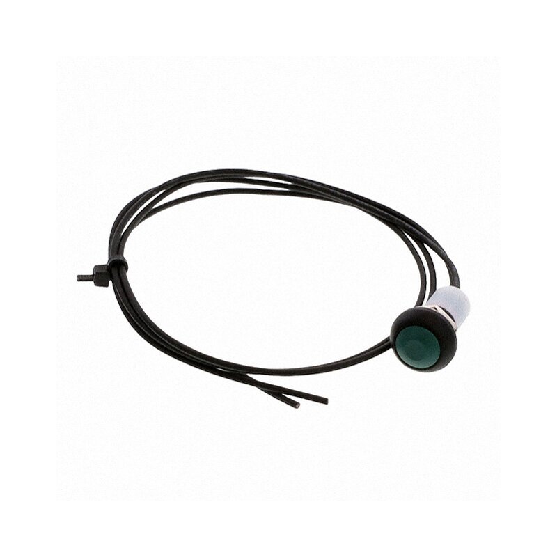 Push Button Switch - Manufacturer PB6B2FM6M1CAL00S500 SPST-NO Green Round
