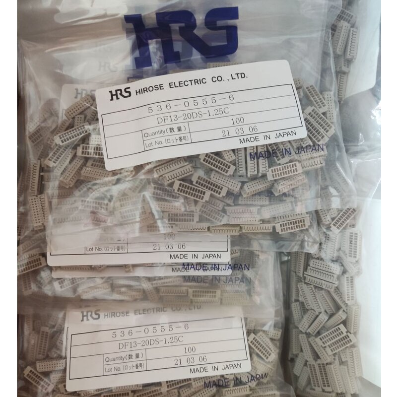 Plug Housing - Manufacturer DF13-20DS-1.25C Double Row HRS HIROSE