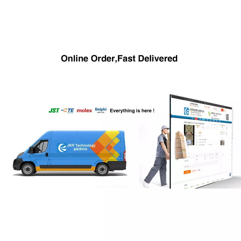 Automotive Connector - Manufacturer 5084-2032 3P White Rubber Shell MOLEX