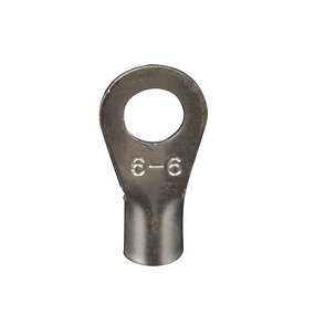 Cable Lug - Manufacturer 6.4mm Red Copper Round Spade Cold Pressing RNB8