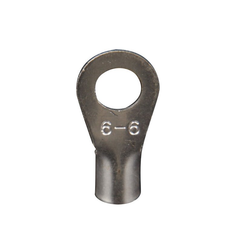 Cable Lug - Manufacturer 6.4mm Red Copper Round Spade Cold Pressing RNB8