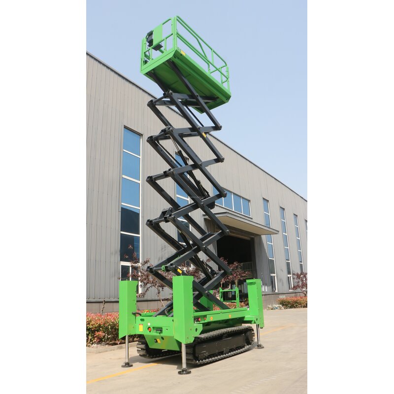 Boom Lift - Manufacturer 16-18M Rotary Basket Electric Crawler CE Pump Engine