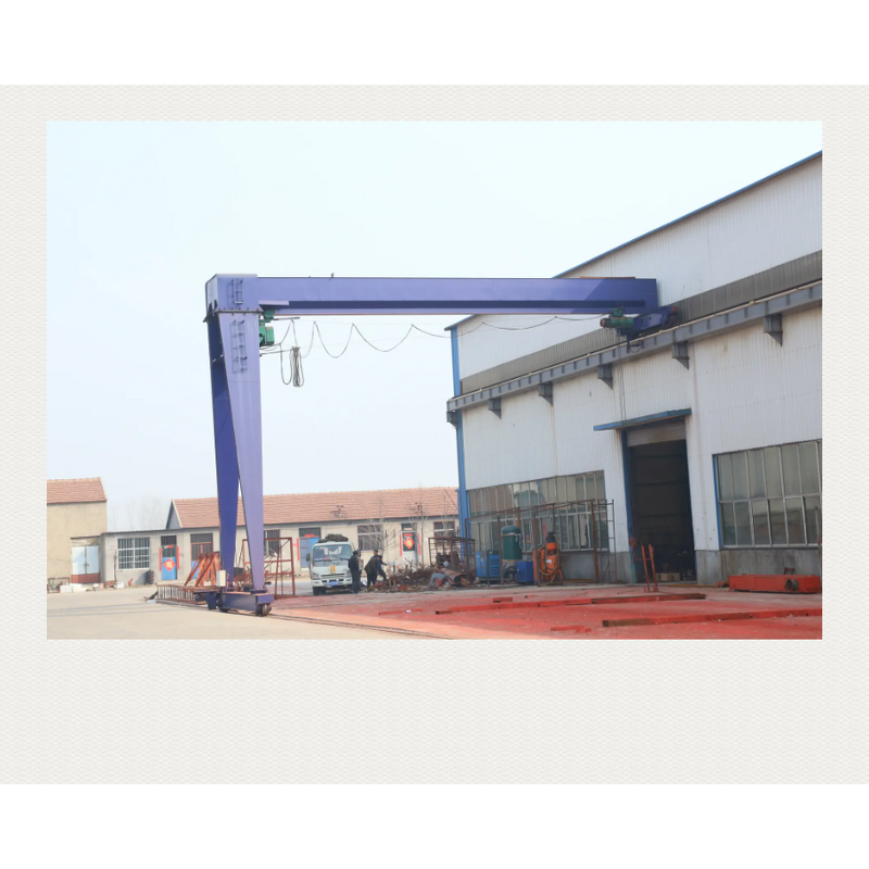 Semi Gantry Crane - Manufacturer 3-10Ton Single Beam Customized Installation Included