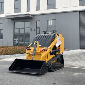 Skid Steer Loader - Manufacturer Micro Crawler Diesel Hydraulic Bucket Attachment