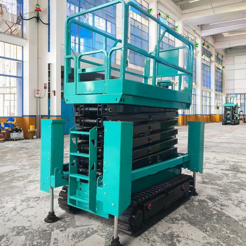 Boom Lift - Manufacturer 16-18M Rotary Basket Electric Crawler CE Pump Engine