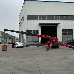 Spider Crane - Manufacturer 3-8Ton Small Tracked Straight Boom Pick-up Construction