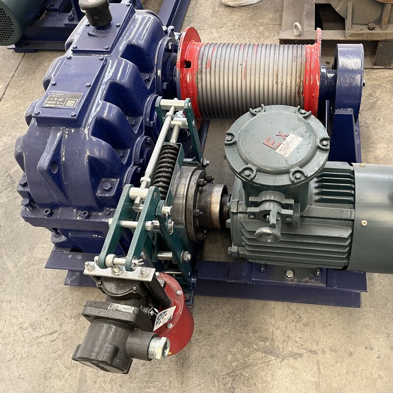 Hydraulic Winch - Manufacturer 5Ton Light Duty Steel Cable Drum Anchor Diesel