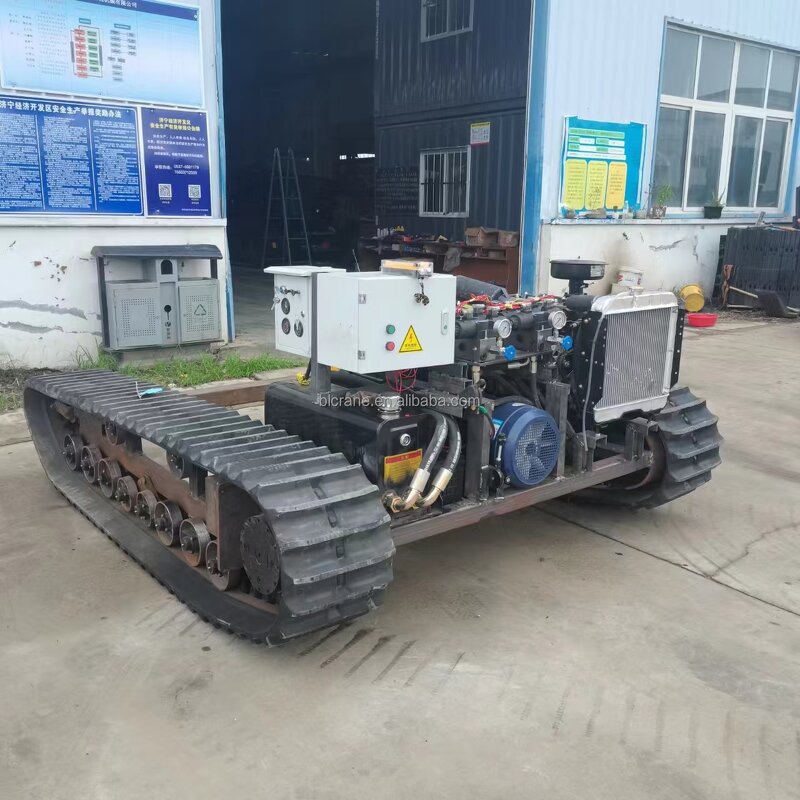 Crawler Chassis - Manufacturer 5Ton 1000KG Firefighting Rubber Steel Undercarriage