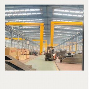 Semi Gantry Crane - Manufacturer 5-10Ton Efficient Optimized Performance Manufacturing Plant
