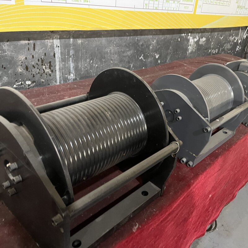 Marine Winch - Manufacturer Heavy Load Ship Single/Double Drum Hydraulic Custom