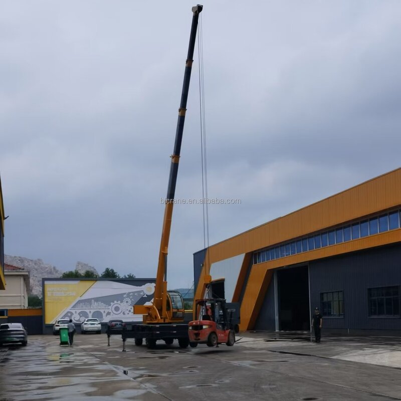 Spider Crane - Manufacturer 5Ton Custom Diesel Gasoline 4-Wheel Trailer Factory