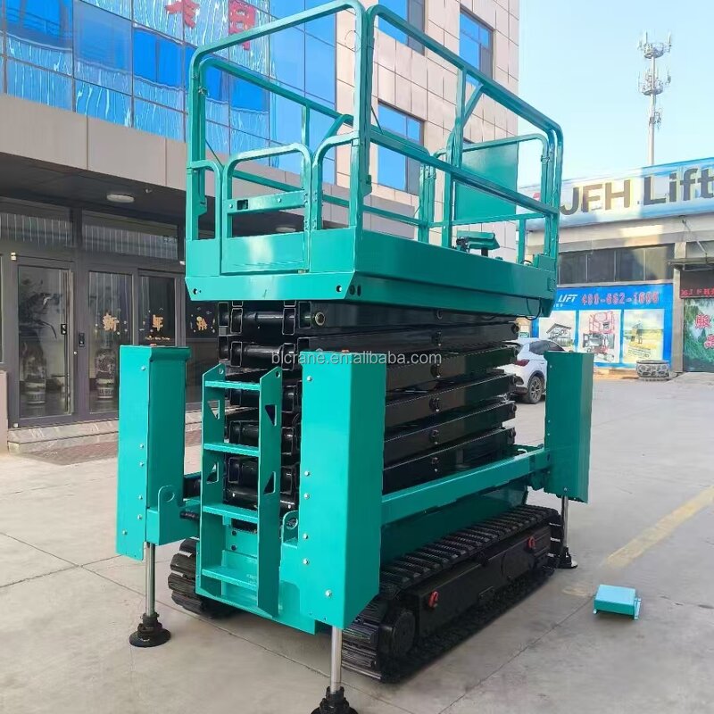 Scissor Lift - Manufacturer 6-12M Custom Remote Control Electric 230KG Steel