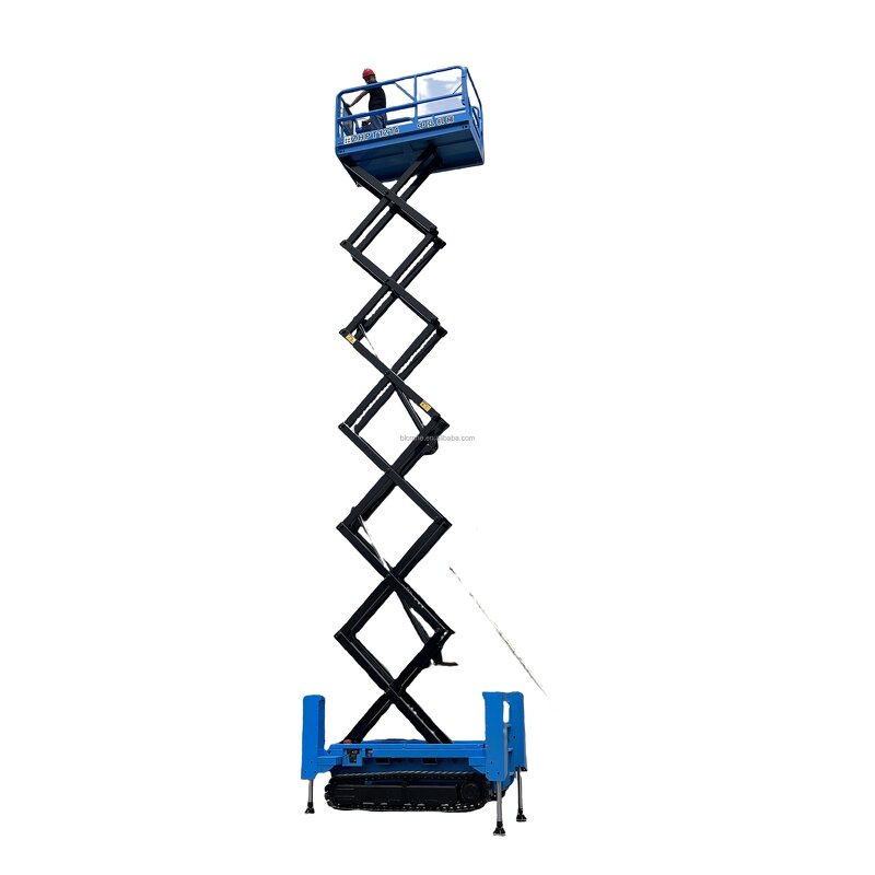 Scissor Lift - Manufacturer 15-18M Crawler Silent Hydraulic Climbing Stability