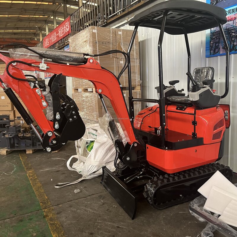 Mini Excavator - Manufacturer BALANCE 1Ton Crawler Multi-Functional Free Bucket