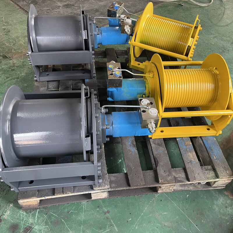 Hydraulic Winch - Manufacturer 1-5Ton Portable Diesel 24V Forest Grassland Boat