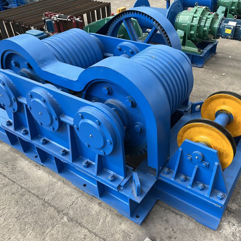 Electric Winch - Manufacturer 10-30Ton Double Brake Towing Steel Wire Rope Boat