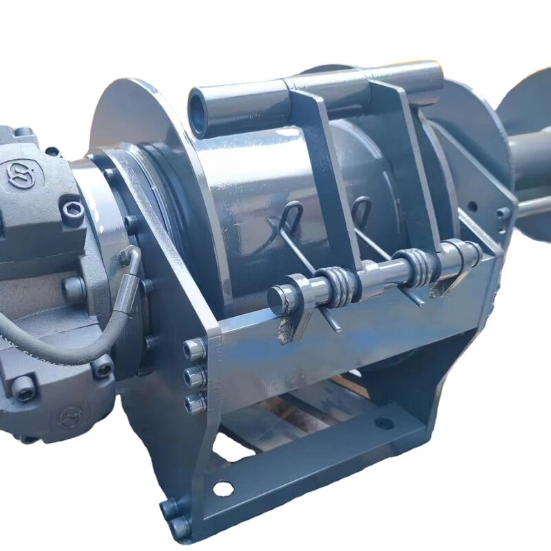 Hydraulic Winch - Manufacturer 1-5Ton Portable Diesel 24V Forest Grassland Boat