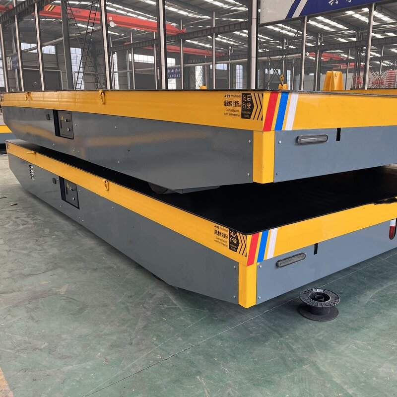 Transfer Vehicle - Manufacturer Steel Wheel Power Cable Track Plant Transport
